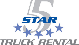 5 STAR TRUCK RENTAL logo