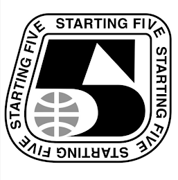5 STARTING FIVE STARTING FIVE STARTING FIVE STARTING FIVE logo