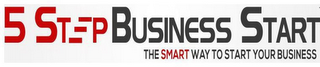 5 STEP BUSINESS START THE SMART WAY TO START YOUR BUSINESS logo