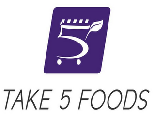 5 TAKE 5 FOODS logo