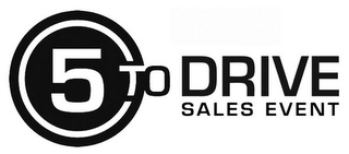 5 TO DRIVE SALES EVENT logo