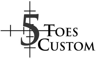 5 TOES CUSTOM logo