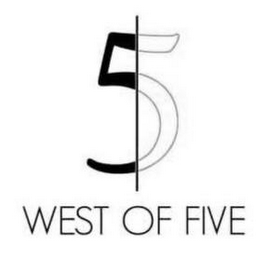 5 WEST OF FIVE logo