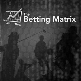 50% 100% JAN. DEC. THE BETTING MATRIX logo