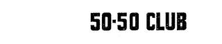 50-50 CLUB logo