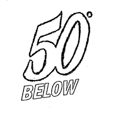 50° BELOW logo