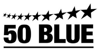 50 BLUE logo