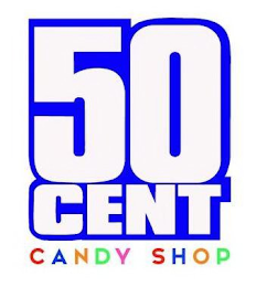 50 CENT CANDY SHOP logo
