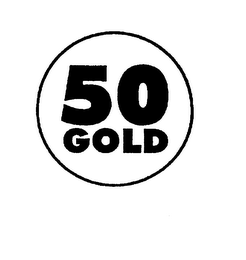 50 GOLD logo