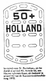 50 + HOLLAND logo