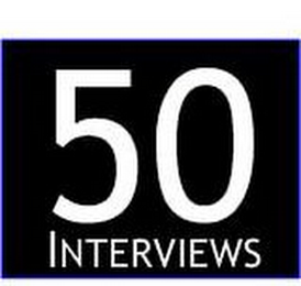 50 INTERVIEWS logo