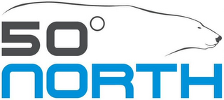 50° NORTH logo