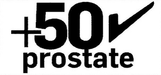 50 PROSTATE logo