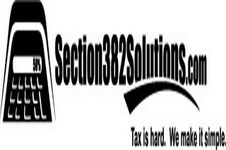50% SECTION382SOLUTIONS.COM TAX IS HARD. WE MAKE IT SIMPLE. logo