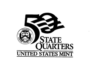 50 STATES QUARTERS UNITED STATES MINT logo