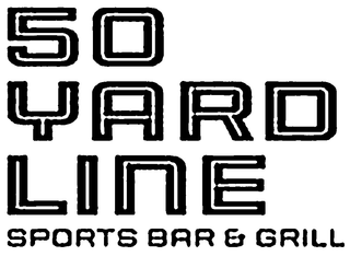50 YARD LINE SPORTS BAR & GRILL logo