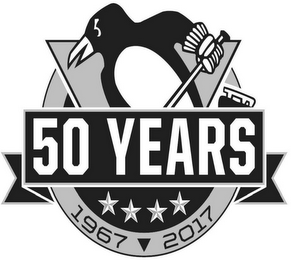 50 YEARS 1967 2017 logo