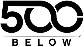 500 BELOW logo