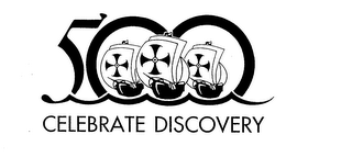 500 CELEBRATE DISCOVERY logo
