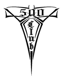 500 CLUB logo