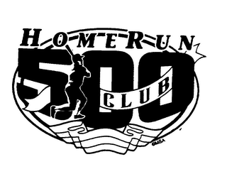 500 HOMERUN CLUB logo