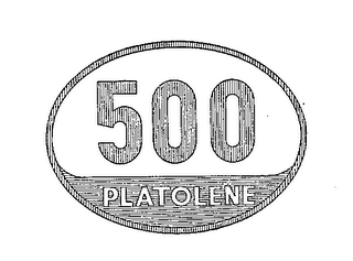 500 PLATOLENE logo