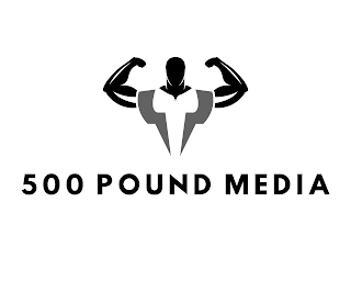 500 POUND MEDIA logo
