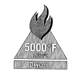 5000 F 2760 C OXYGEN logo