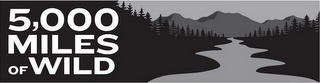 5,000 MILES OF WILD logo