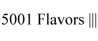 5001 FLAVORS ||| logo