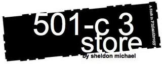 501- C 3 STORE BY SHELDON MICHAEL A SHIFT IN PHILANTHROPY logo