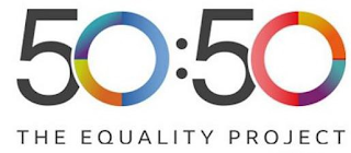 50:50 THE EQUALITY PROJECT logo