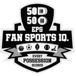 50D 50O EPS FAN SPORTS IQ. EVERY POSSESSION SCORES logo