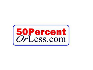 50PERCENTORLESS.COM logo