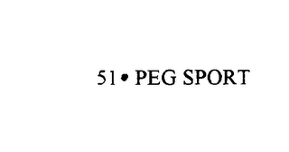 51 * PEG SPORT logo