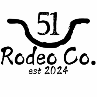 51 RODEO CO. EST 2024 logo