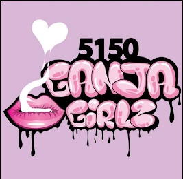 5150 GANJA GIRLZ logo