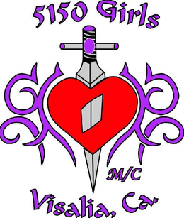 5150 GIRLS M/C VISALIA, CA. logo