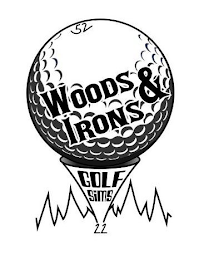 52 WOODS & IRONS GOLF SIMS 22 logo
