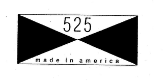 525 MADE IN AMERICA logo