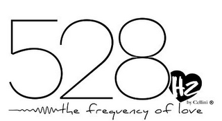 528 HZ BY CELLINI THE FREQUENCY OF LOVE logo
