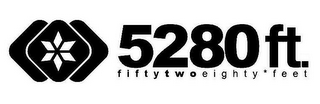 5280 FT. FIFTY TWO EIGHTY FEET logo