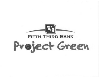5/3 FIFTH THIRD BANK PROJECT GREEN logo