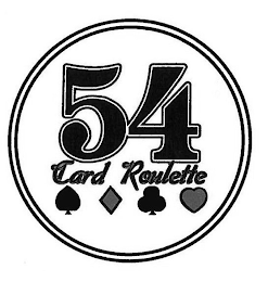 54 CARD ROULETTE logo