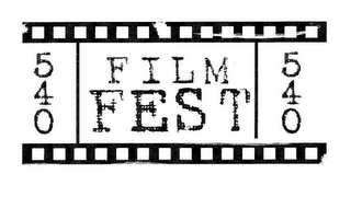 540 FILM FEST logo