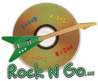 5+4=9 4-3=1 3X2=6 8/2=4 ROCK N GO, LLC logo