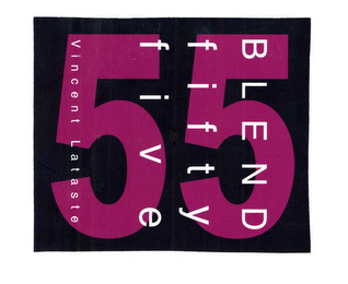55 BLEND FIFTY FIVE VINCENT LATASTE logo