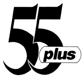 55 PLUS logo