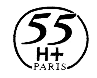 55H+PARIS logo