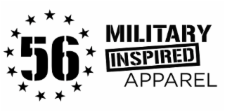 56  MILITARY INSPIRED APPAREL logo